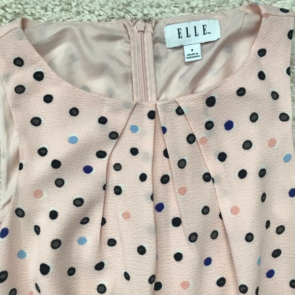 Elle Candy Pink Polka Dot dress - Picture 3 of 6